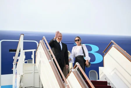 Prezident İlham Əliyevin Qırğızıstana işgüzar səfəri başa çatıb